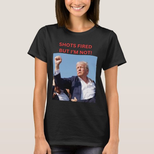 Ontslagen! President Trump T-shirt (Voorkant)