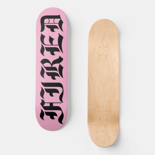 ONTSLAGEN SKATEBOARDS (Voorkant)