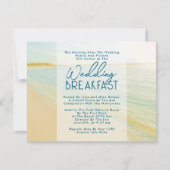 Ontslagen strand na de uitbraken van het huwelijk kaart (Voorkant)