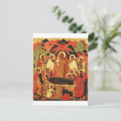 Ontslapen van de Moeder Gods orthodoxe icoon Briefkaart (Staand voorkant)