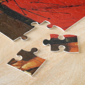 Ontslapen van de Moeder Gods orthodoxe icoon Legpuzzel (Zijkant)