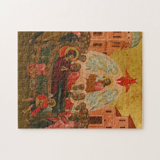Ontslapen van de Theotokos Orthodoxe Christelijke  Legpuzzel (Horizontaal)