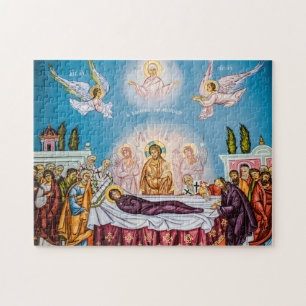 Ontslaping van het icoon van Theotokos (Maagd Mari Legpuzzel
