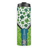 Ontsluipen in St. Patrick's Day Thermosbeker (Voorkant)