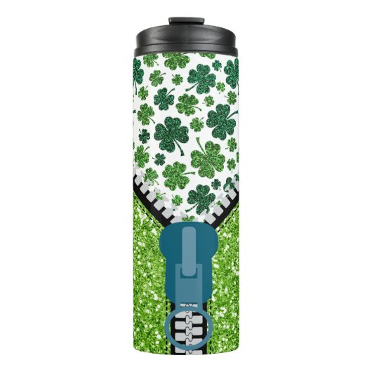 Ontsluipen in St. Patrick's Day Thermosbeker (Voorkant)