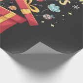 Ontsluit je emoties Kerstmis Geestelijke Gezondhei Cadeaupapier (Hoek)