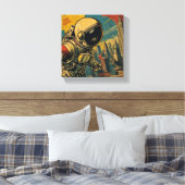 ONTSNAP-3 CANVAS AFDRUK (Insitu (Slaapkamer))