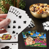 Ontsnap aan de buitengewone speelkaarten (Insitu)