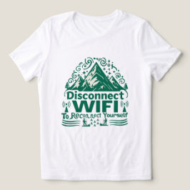 Ontsnap aan de digitale herverbinding met Natuur Tri-Blend Shirt
