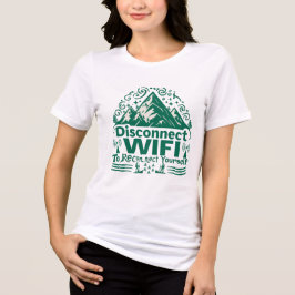 Ontsnap aan de digitale herverbinding met Natuur Tri-Blend Shirt