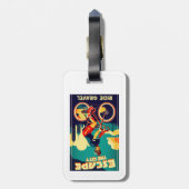 Ontsnap aan de stadsrit Gravel Fietsen Bagagelabel (Achterkant verticaal)