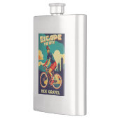 Ontsnap aan de stadsrit Gravel Fietsen Flacon (Links)