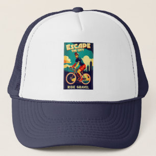 Ontsnap aan de stadsrit Gravel Fietsen Trucker Pet