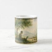 Ontsnap aan het Cubicle Digital Nomad Remote Work Koffiemok (Center)