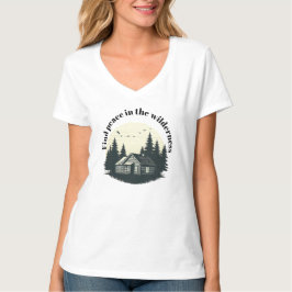 Ontsnap aan het Gewone: Rustieke Cabin T-shirt