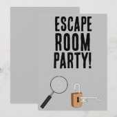 ONTSNAPKAMER AANGEPASTE FEEST Uitnodigingen (Voorkant / Achterkant)