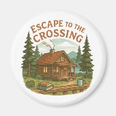 ONTSNAPPEN AAN DE OVERSTEEK Maggie Sullivan Cozy C Magneet (Voorkant)