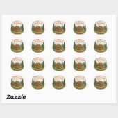 ONTSNAPPEN AAN DE OVERSTEEK Maggie Sullivan Cozy C Ronde Sticker (Vel)