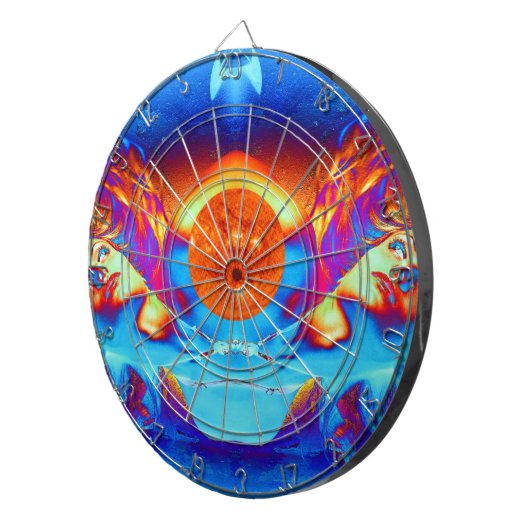 Ontsnappen aan de Zon Dartbord (Voorkant Rechts)