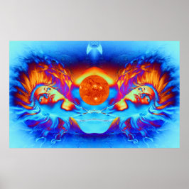 Ontsnappen aan de Zon Poster