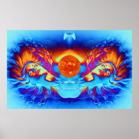 Ontsnappen aan de Zon Poster (Voorkant)