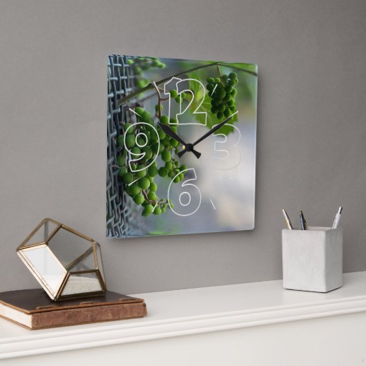 Ontsnappen aan het hek vierkante klok (Kantoor)