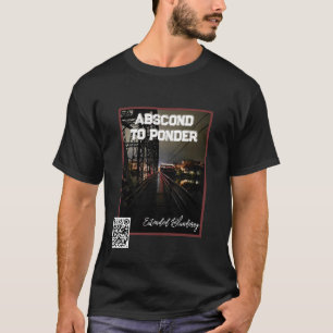 Ontsnappen om 'Street' QR te overwegen T-shirt