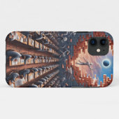 Ontsnappen uit de Matrix: Surrealistische Examenru Case-Mate iPhone Case (Achterkant (horizontaal))