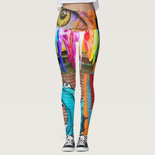 Ontsnappen uit de stad leggings (Voorkant)