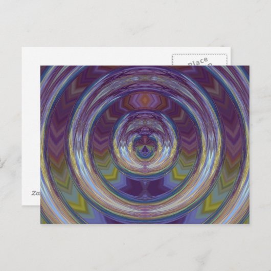 ontsnapping briefkaart (Voorkant / Achterkant)