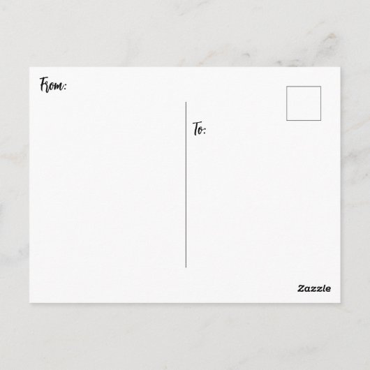 "ONTSNAPPING VANUIT DE LUCHT" BRIEFKAART (Achterkant)