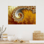 Ontsnappingen - Fractaal Poster (Keuken)