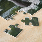 Ontsnappingen met geesten en begraafplaats legpuzzel (Zijkant)