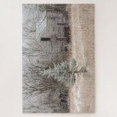 Ontsnappingskoek met kerst legpuzzel (Verticaal)