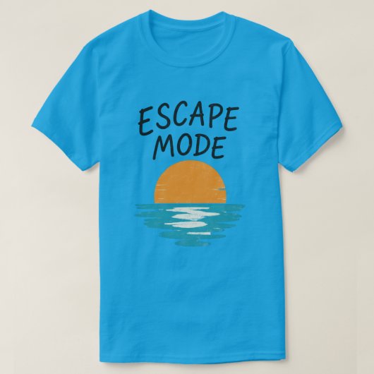 Ontsnappingsmodus T-shirt (Design voorkant)