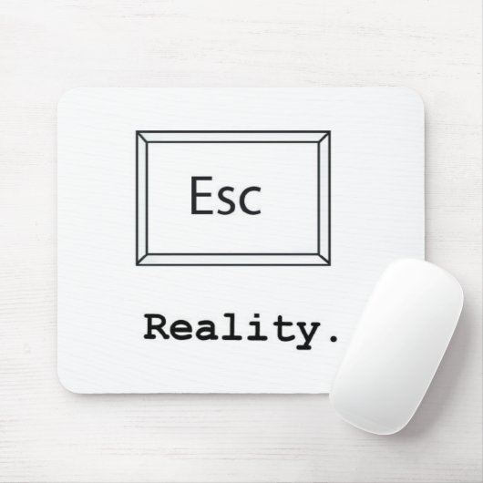 ontsnappingsrealiteit muismat (Met muis)