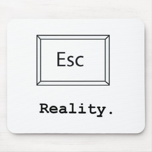 ontsnappingsrealiteit muismat (Voorkant)