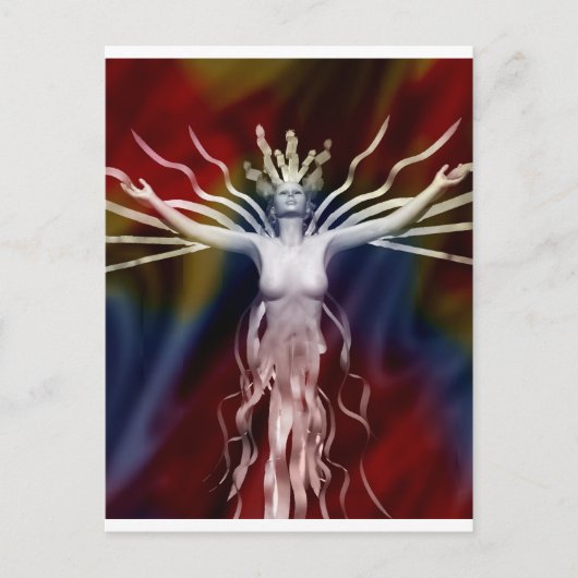 Ontsnappingssnelheid Briefkaart (Voorkant)