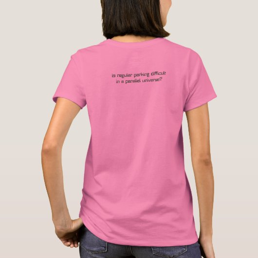 Ontsnappingssnelheid T-shirt (Achterkant)