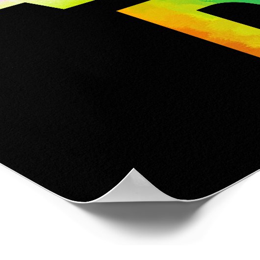 Ontspan altijd en ontspan poster (Hoek)