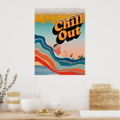 Ontspan - Behang Poster (Keuken)