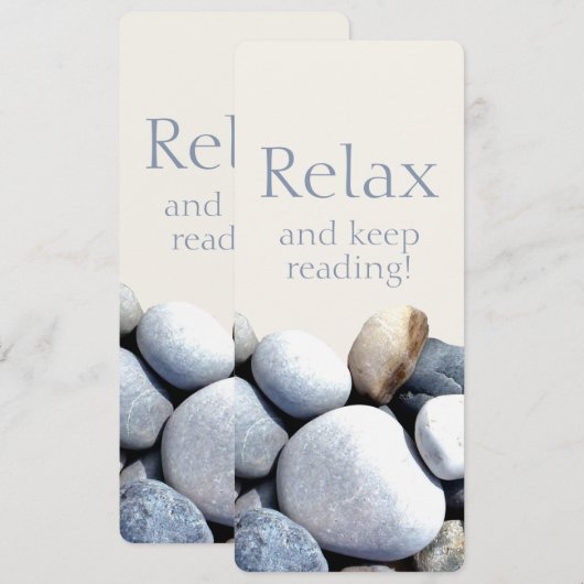 Ontspan Bezig met lezen van Chic Insping Pebbles B (Voorkant / Achterkant)