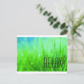 Ontspan Briefkaart (Staand voorkant)