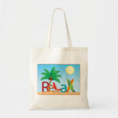 Ontspan Canvas tas (Voorkant)