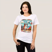 Ontspan Capybara Tri-Blend Shirt (Voorkant volledig)
