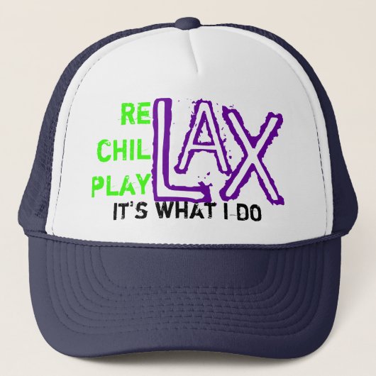 ontspan chillax trucker pet (Voorkant)