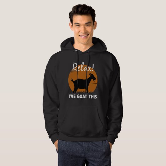 Ontspan dat ik dit heb gegeten hoodie (Voorkant volledig)