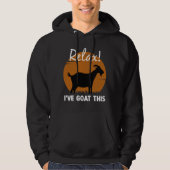 Ontspan dat ik dit heb gegeten hoodie (Voorkant)