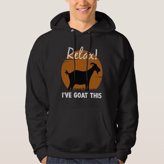 Ontspan dat ik dit heb gegeten hoodie (Voorkant)