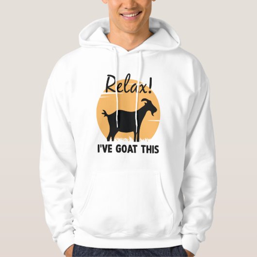 Ontspan dat ik dit heb gegeten hoodie (Voorkant)